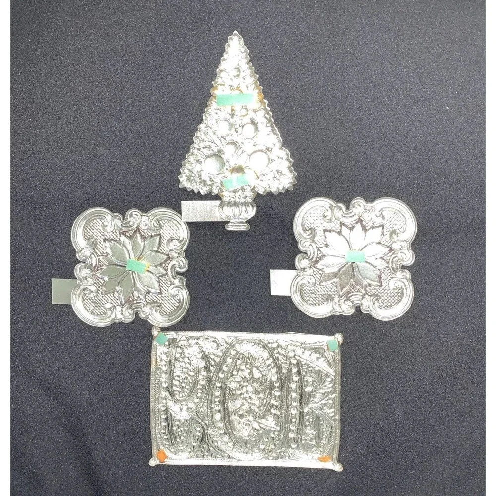 Hallmark christmas embossed